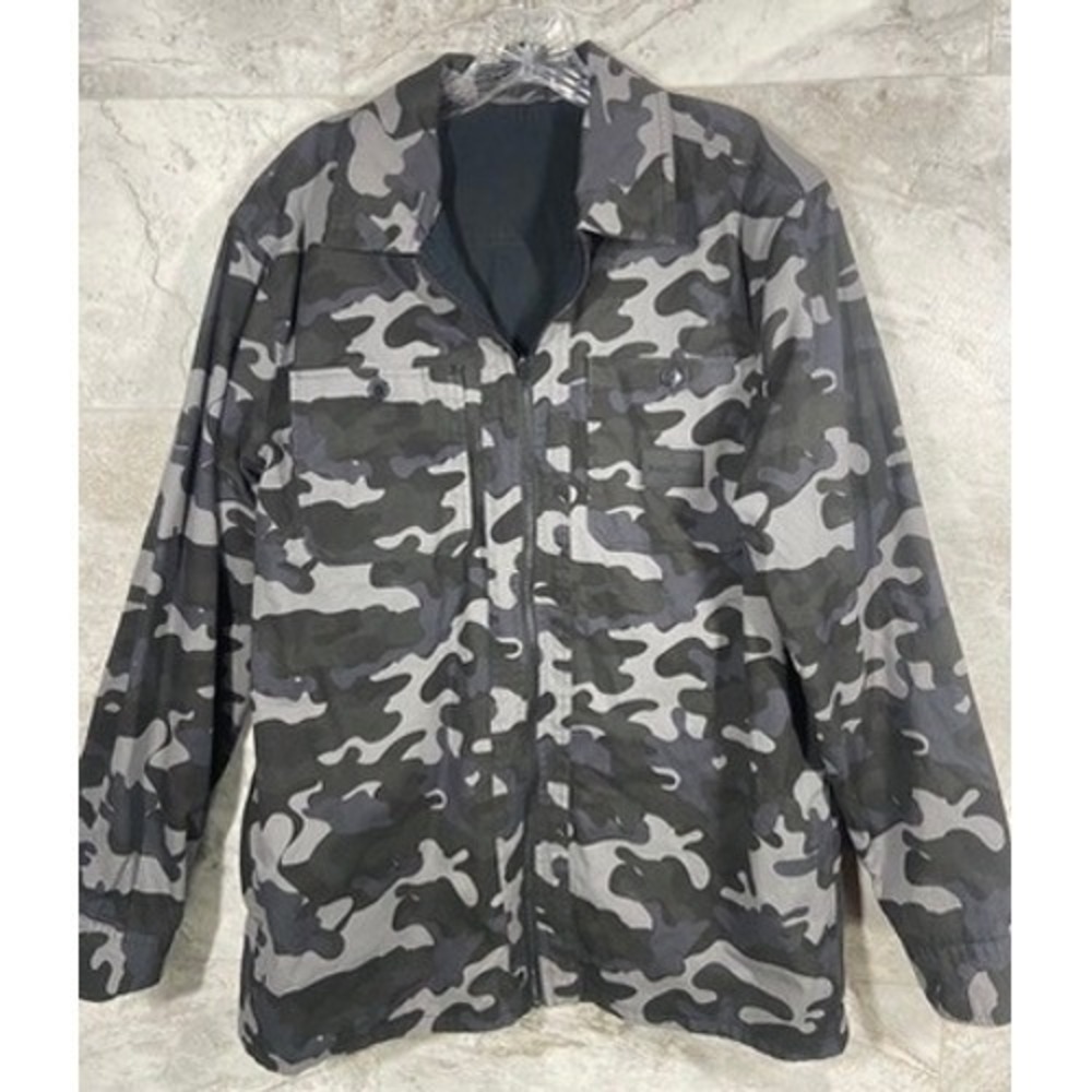 Dogg Supply By Snoop Dogg Reversible Black/Camo Jacket Men's M/M Workwear